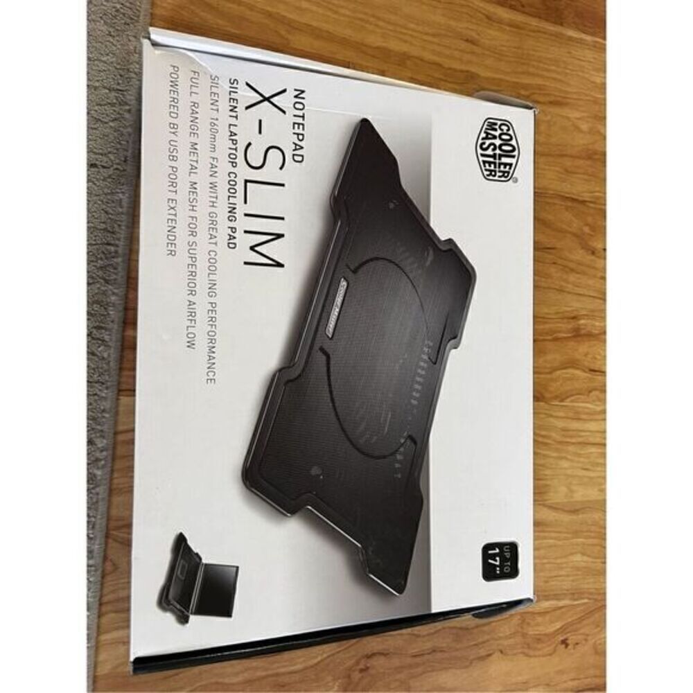 Laptop cooling mat up to 17 inches new in box open box